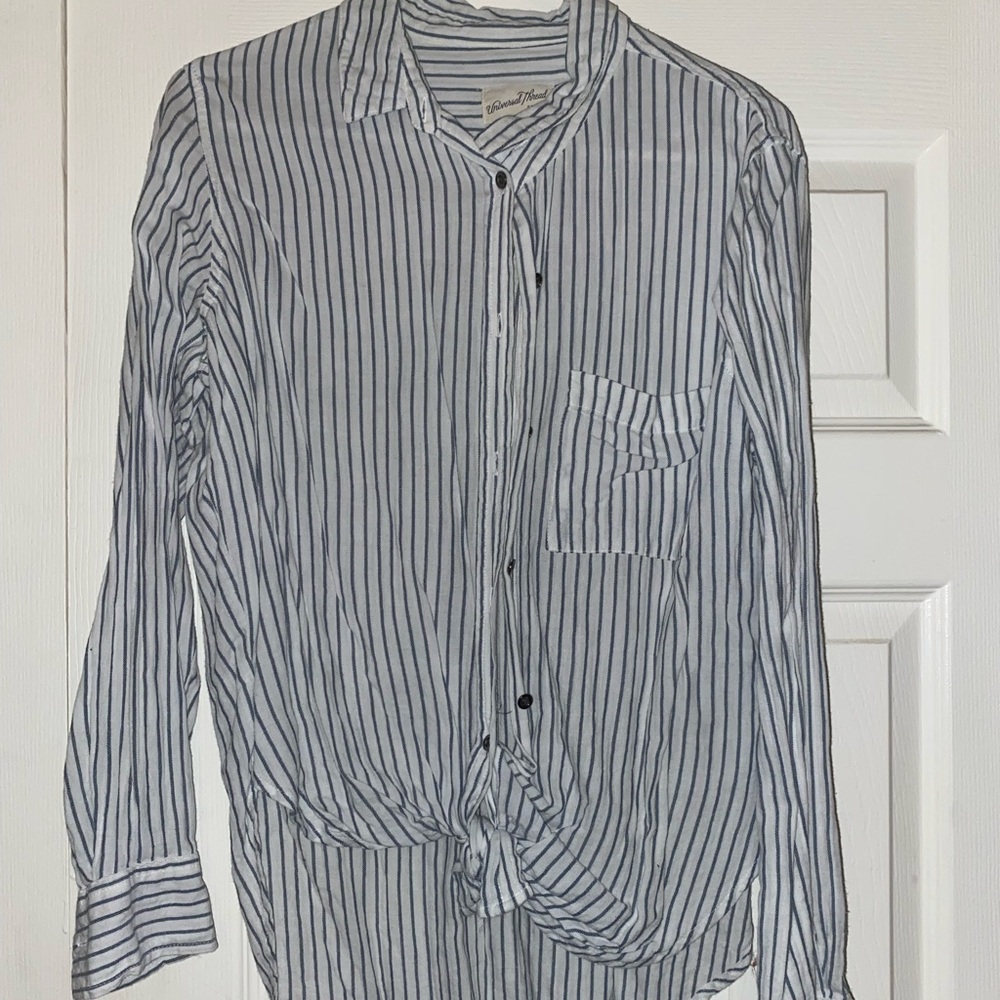 Universal Thread pinstripe collars shirt